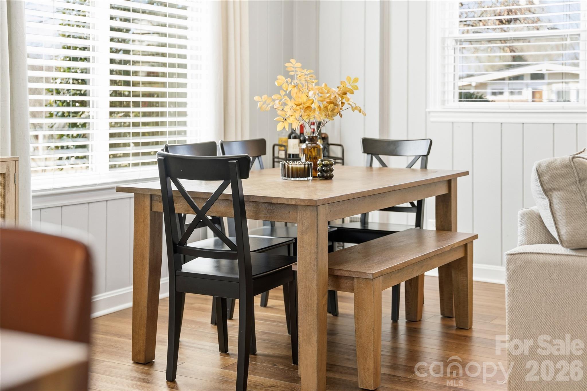 6409 Montpelier Road Charlotte, NC 28210 - Photo 22 of 46 a dining room with furniture and window
