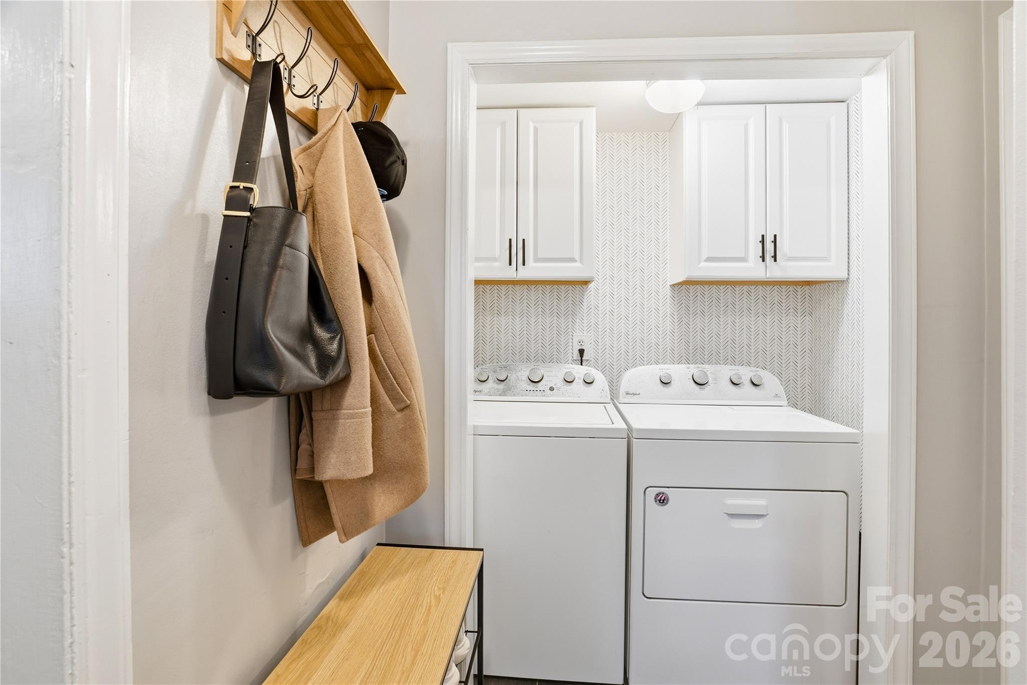 6409 Montpelier Road Charlotte, NC 28210 - Photo 34 of 46 a utility room with dryer and washer