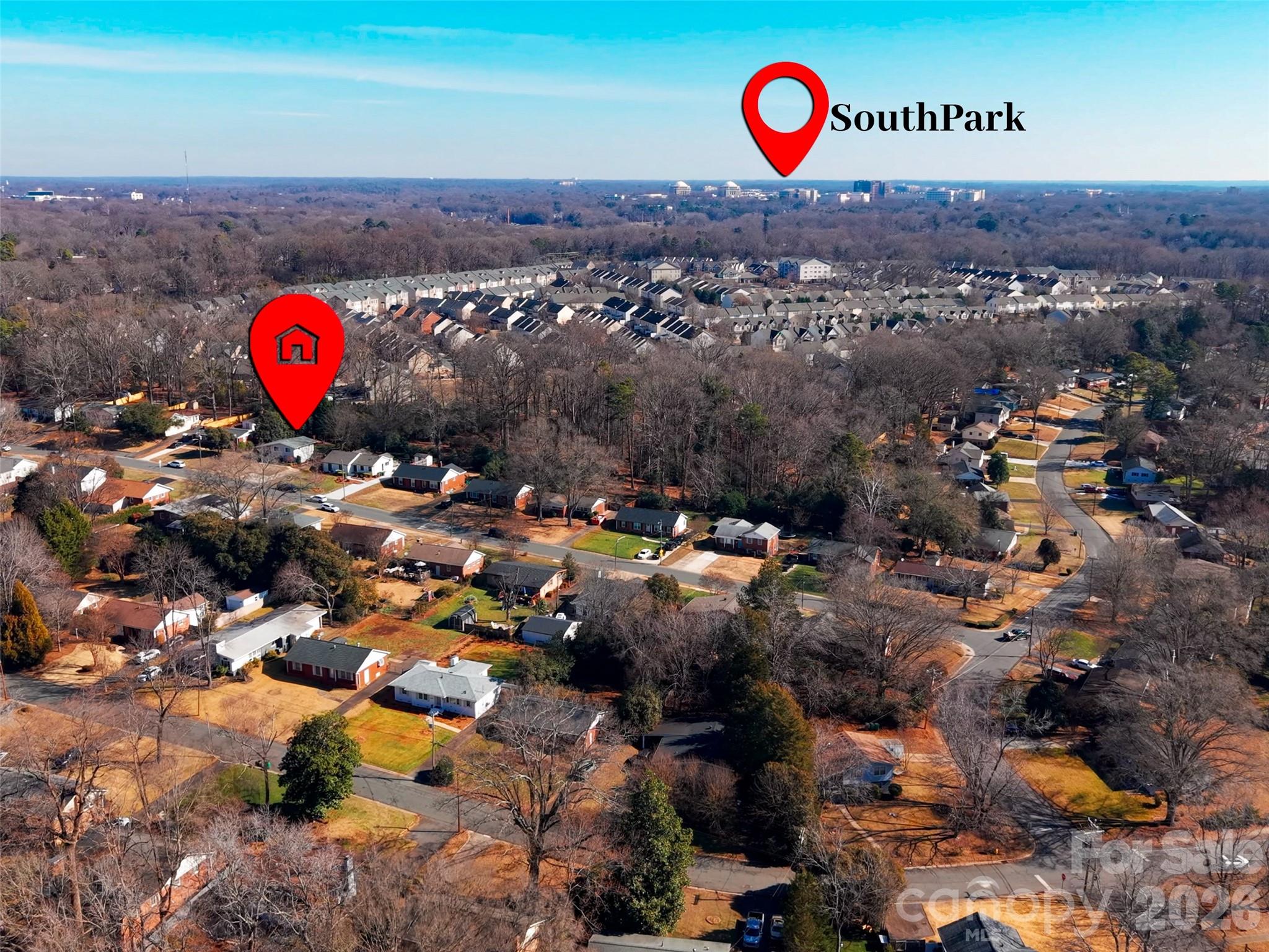 6409 Montpelier Road Charlotte, NC 28210 - Photo 46 of 46 a city view