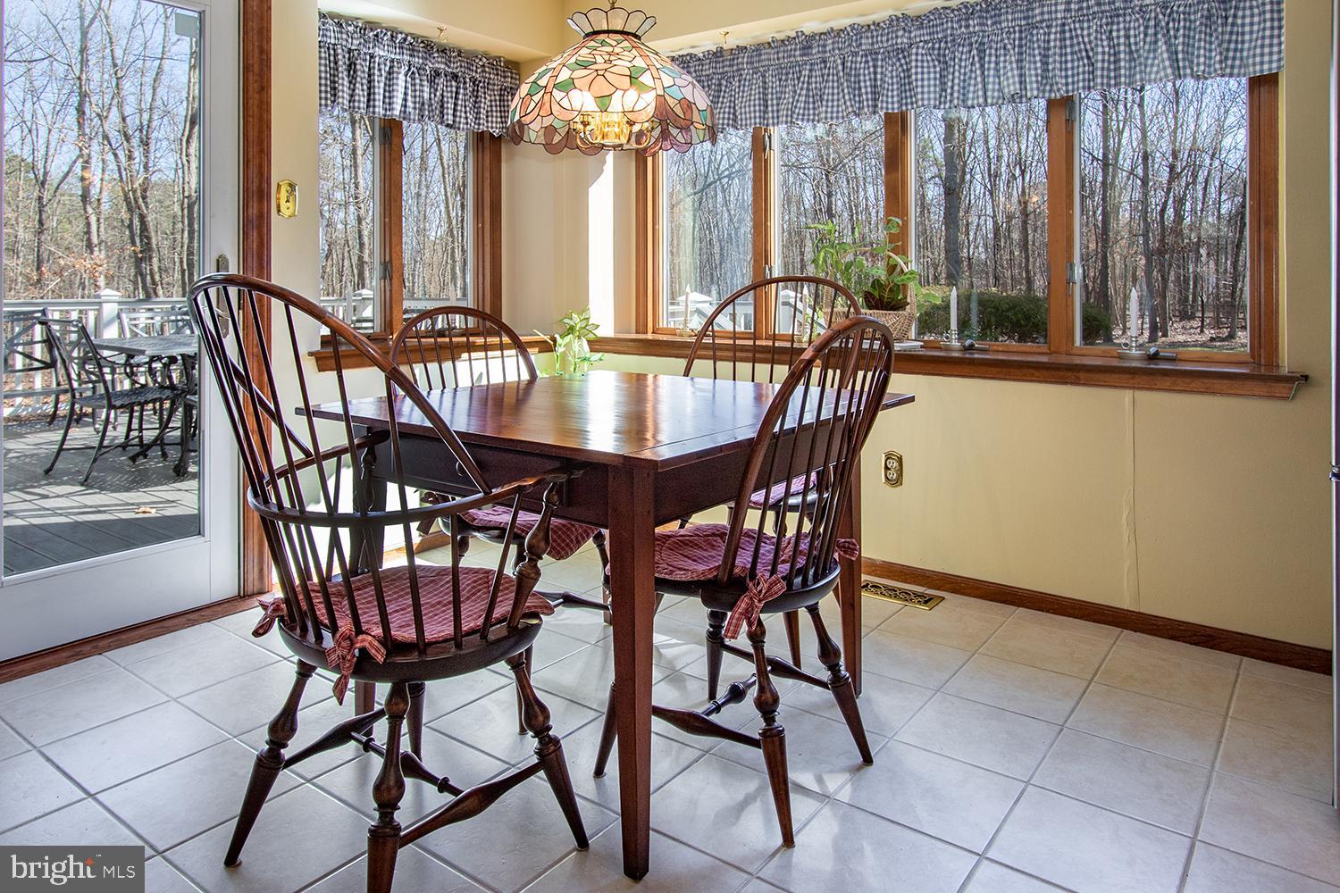 6 Arncliffe Rise Medford, NJ 08055 - Photo 11 of 29 Breakfast room with new door to deck