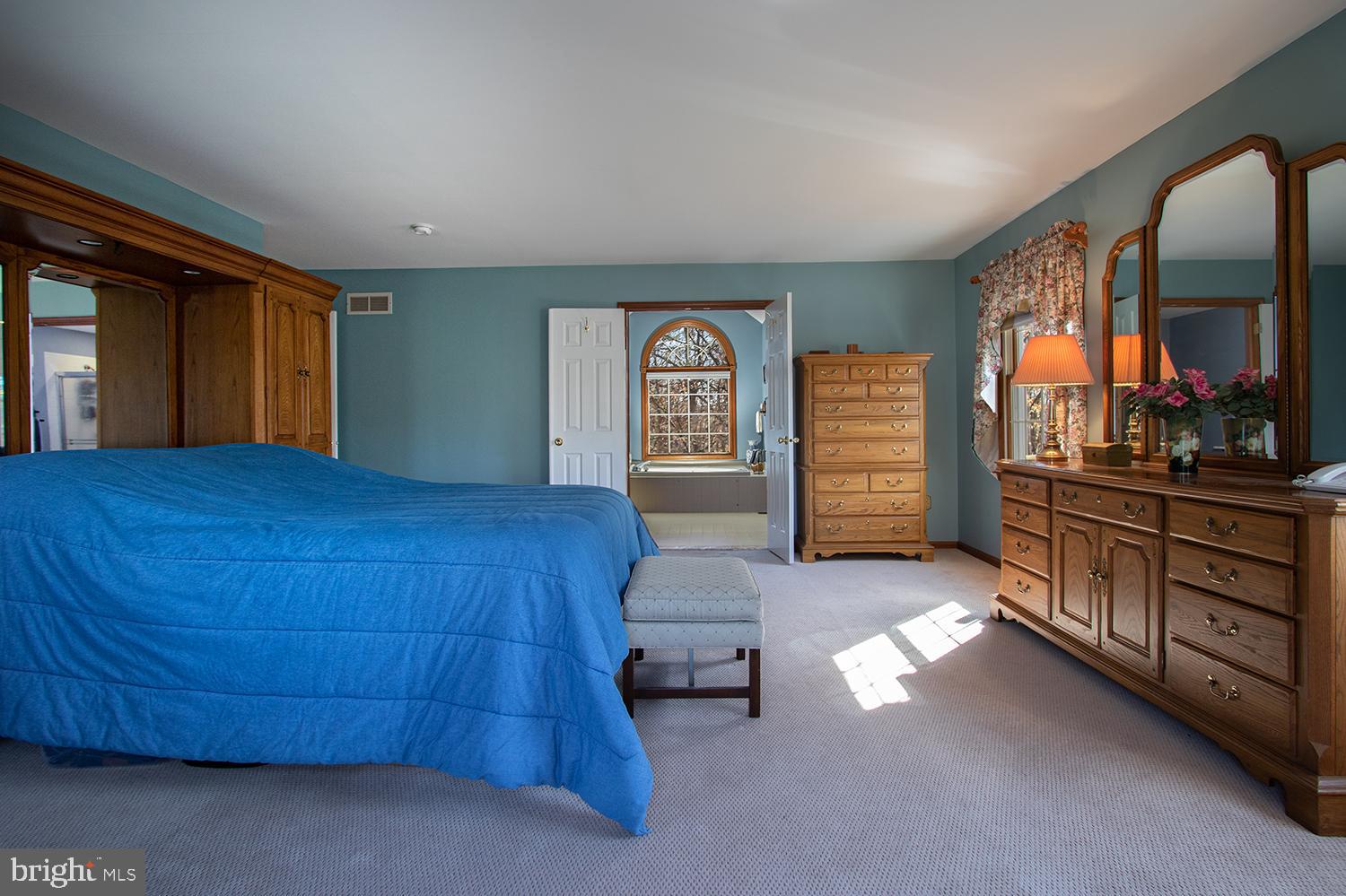 6 Arncliffe Rise Medford, NJ 08055 - Photo 15 of 29 Master bedroom with double door entry to bath