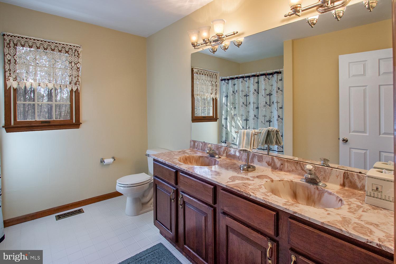 6 Arncliffe Rise Medford, NJ 08055 - Photo 20 of 29 Hall bath with double vanity, tub/shower