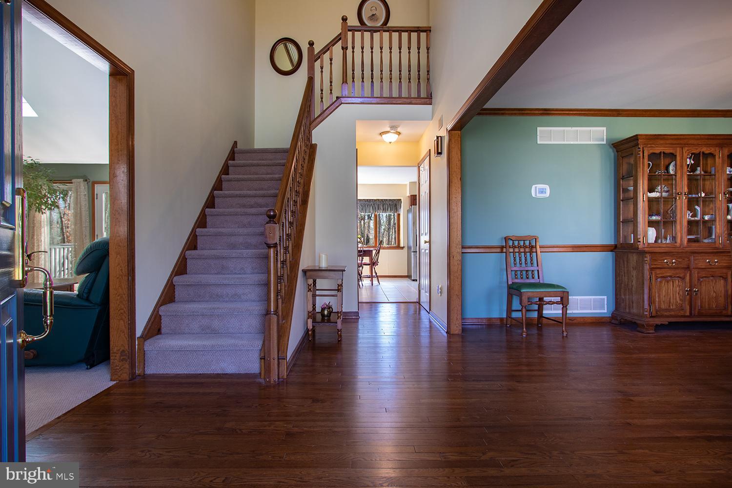 6 Arncliffe Rise Medford, NJ 08055 - Photo 3 of 29 Foyer entry with wood flooring
