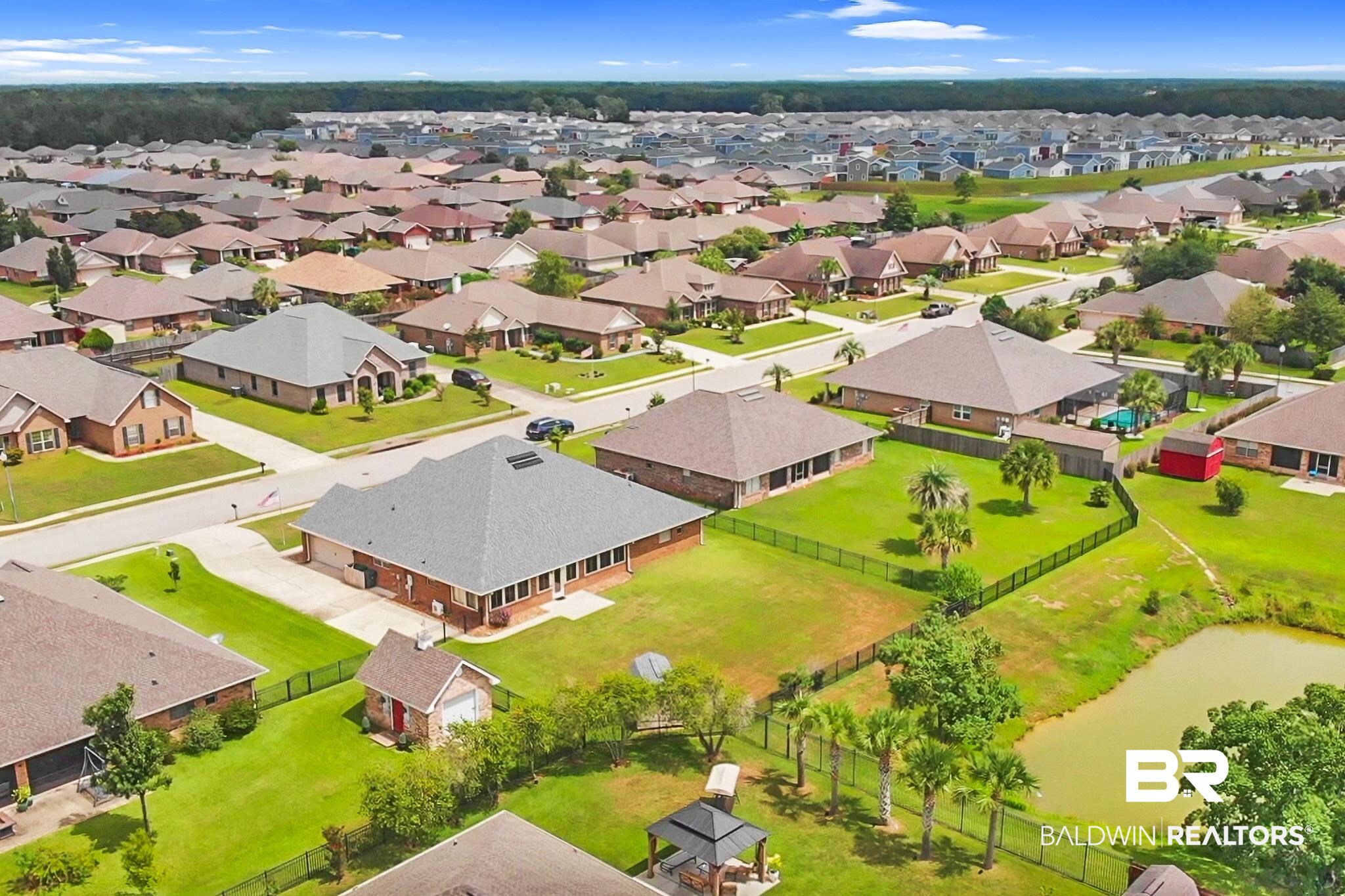 612 Parish Lakes Drive Foley, AL 36535 - Photo 42 of 45 Aerial view