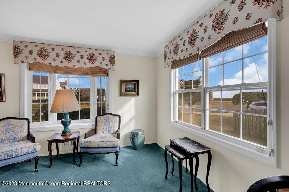 7 Howell Avenue Spring Lake, NJ 07762 - Photo 12 of 52 a living room with furniture and a window