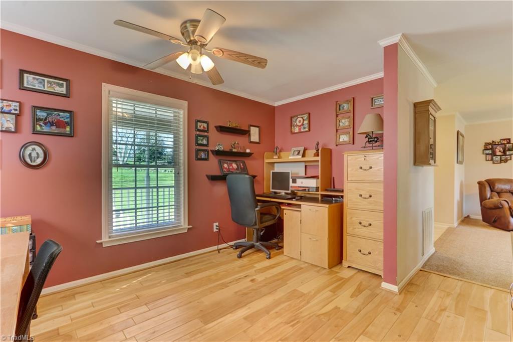 6010 Sandy Creek Church Road Staley, NC 27355 - Photo 12 of 38 Office nook/flexible space in the dining area