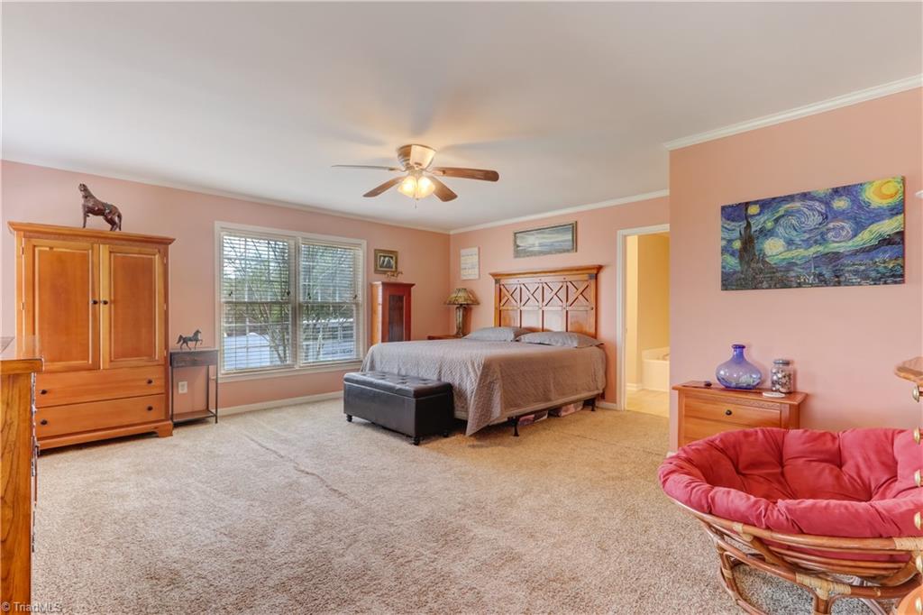 6010 Sandy Creek Church Road Staley, NC 27355 - Photo 13 of 38 Primary bedroom