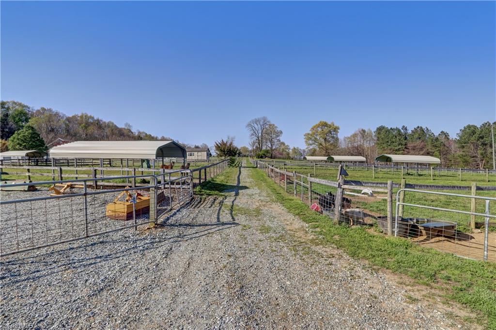 6010 Sandy Creek Church Road Staley, NC 27355 - Photo 26 of 38 Access road to walker and pastures