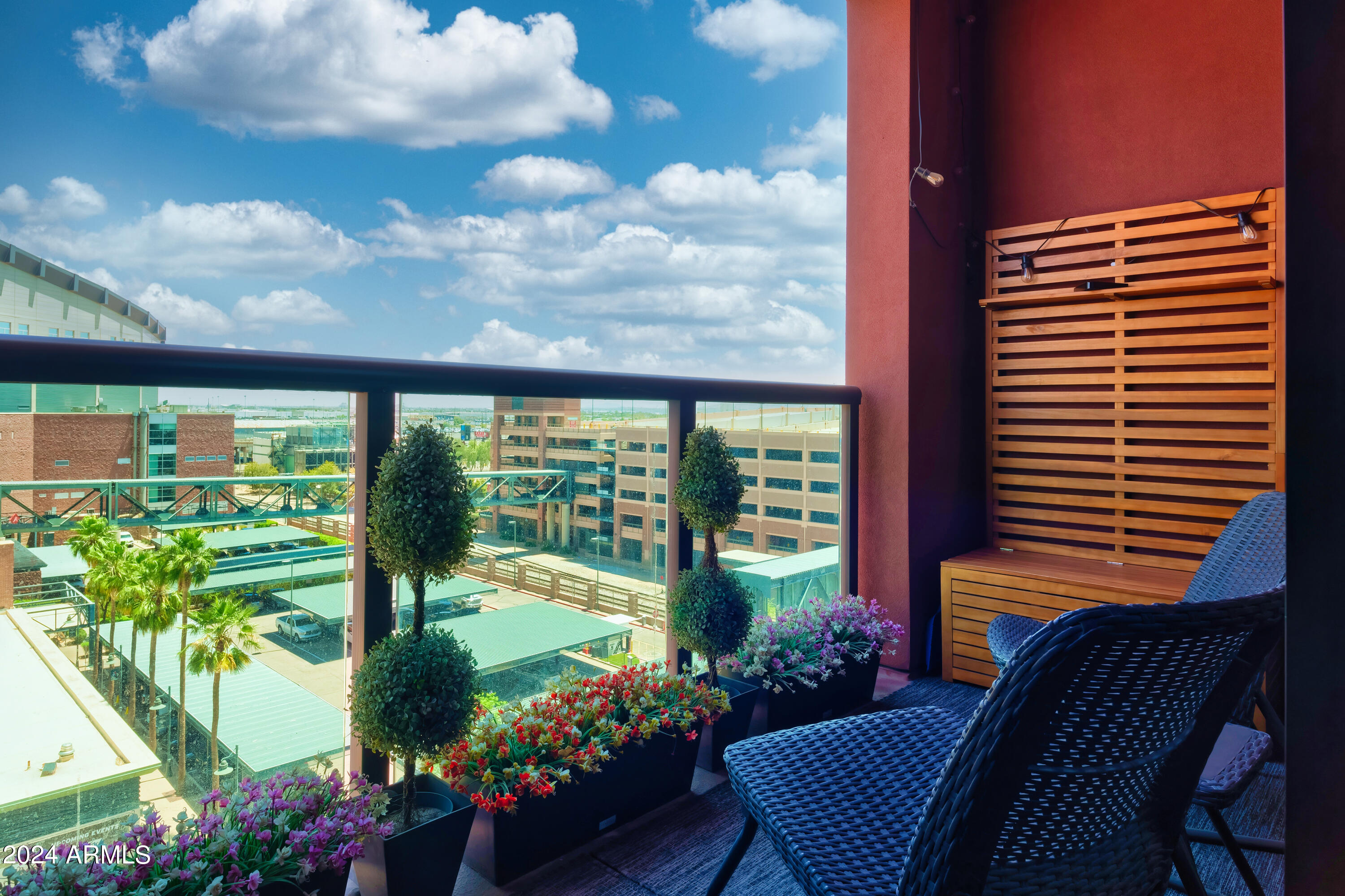 310 South 4th Street, Unit 707 Phoenix, AZ 85004 - Photo 14 of 29 Balcony