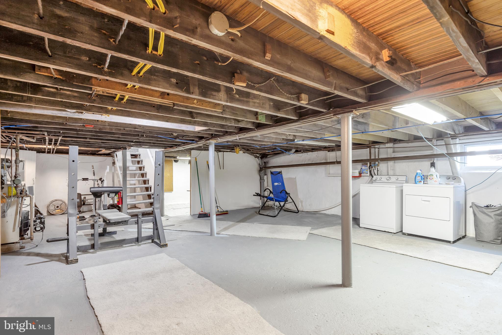 348 Ruth Avenue Aston, PA 19014 - Photo 29 of 37 Unfinished basement
