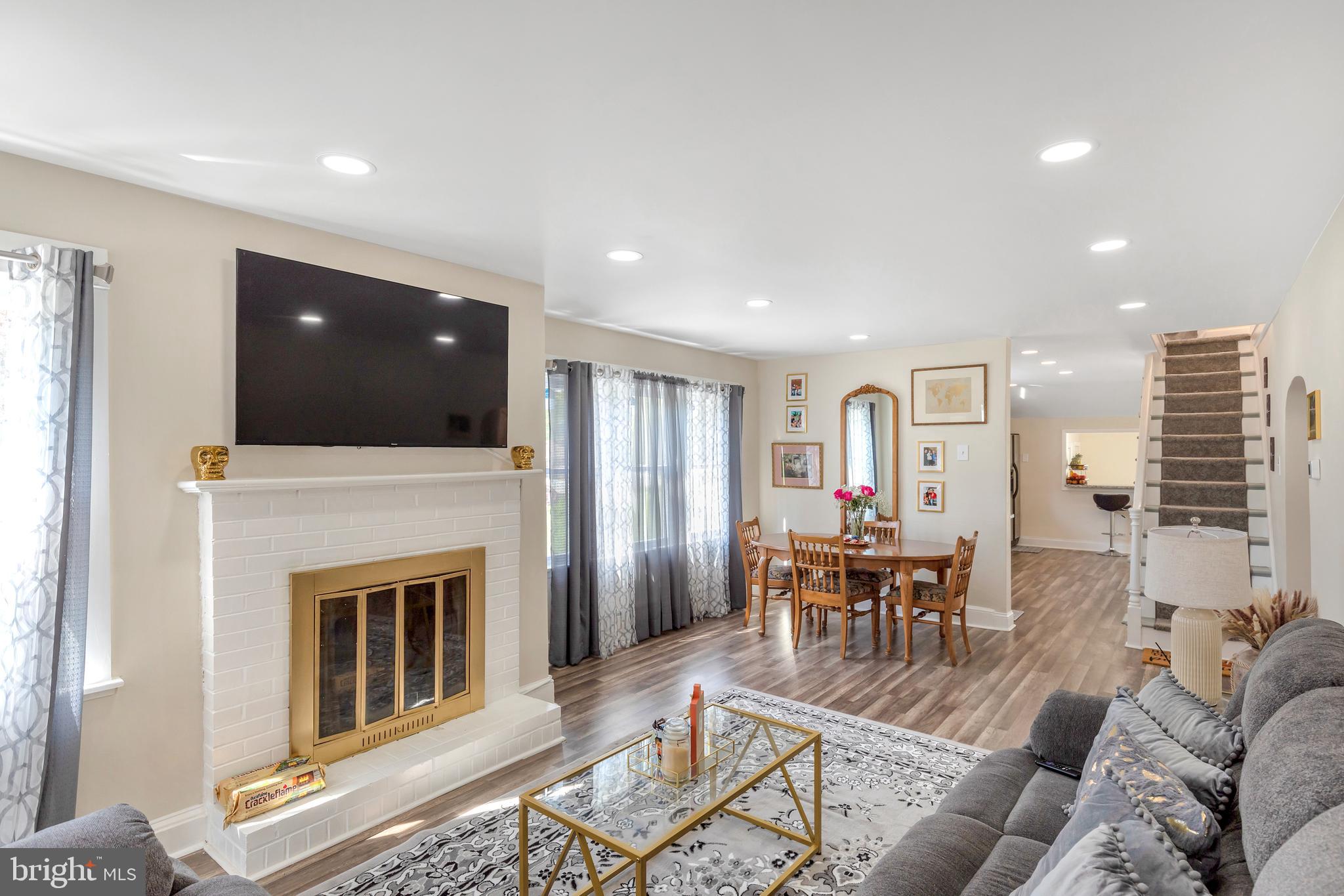 348 Ruth Avenue Aston, PA 19014 - Photo 6 of 37 Wood burning fireplace