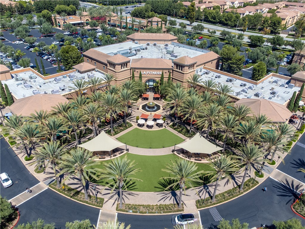 105 Hallmark Irvine, CA 92620 - Photo 17 of 32 an aerial view of a house with yard swimming pool and outdoor seating