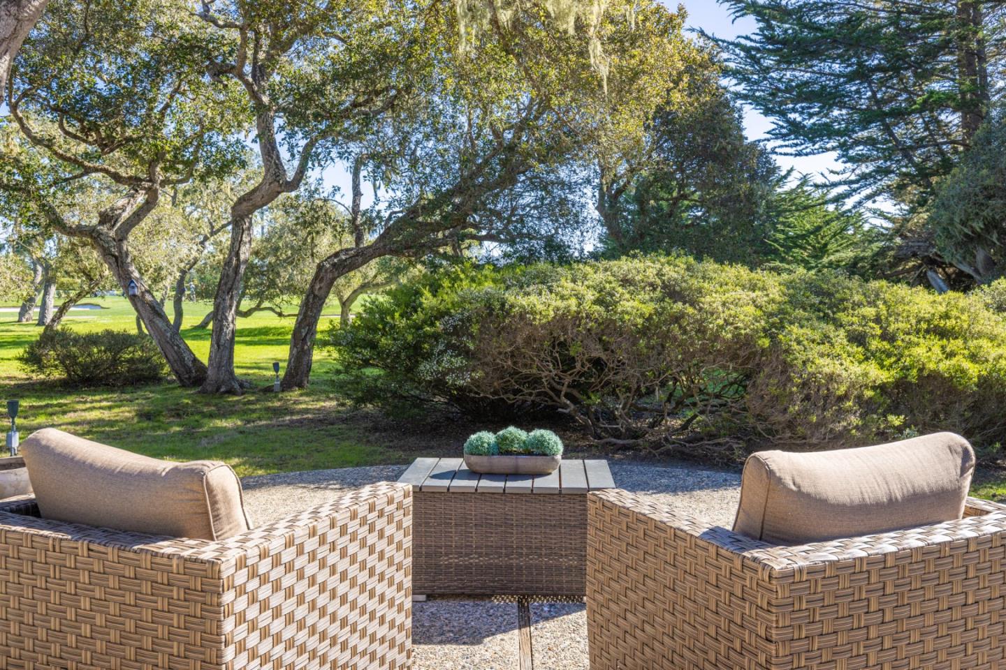 1057 Broncho Road Pebble Beach, CA 93953 - Photo 7 of 21 a view of a yard and patio