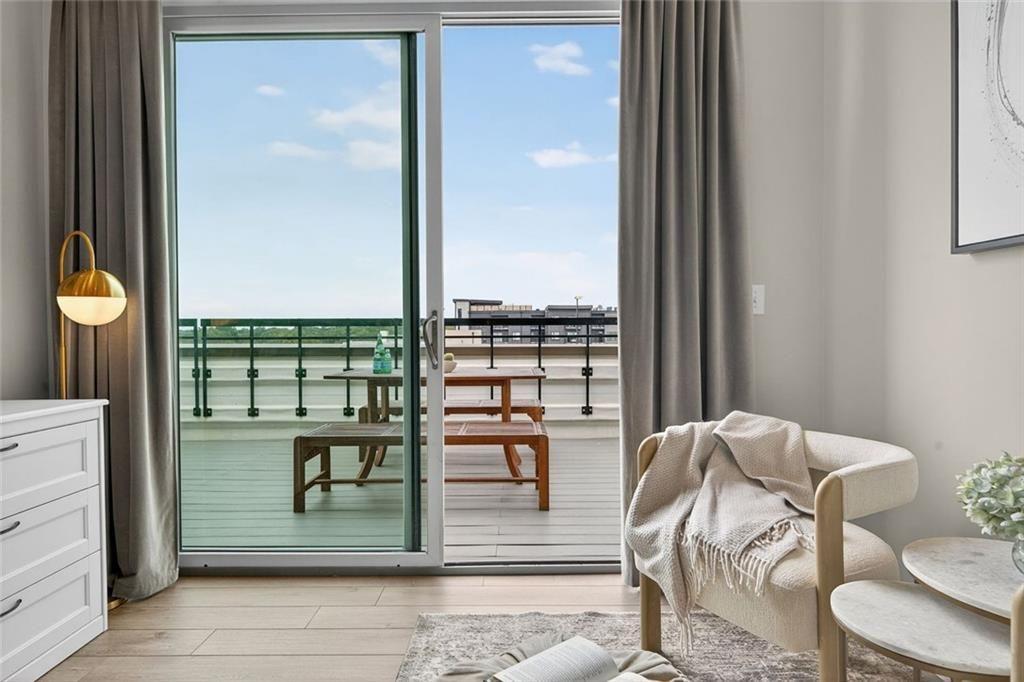 22 Airline Street Southeast, Unit PH403 Atlanta, GA 30312 - Photo 31 of 61 a view of a living room and a window