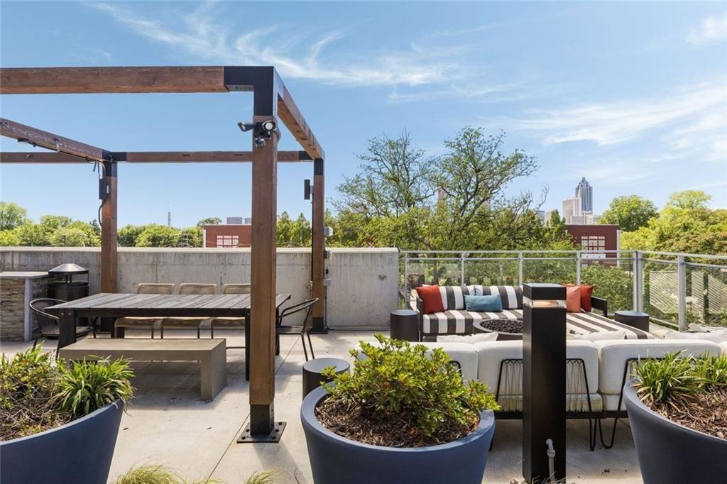 22 Airline Street Southeast, Unit PH403 Atlanta, GA 30312 - Photo 53 of 61 a view of a balcony with chairs