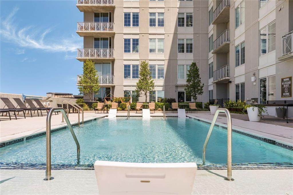 22 Airline Street Southeast, Unit PH403 Atlanta, GA 30312 - Photo 54 of 61 a view of a swimming pool with a patio