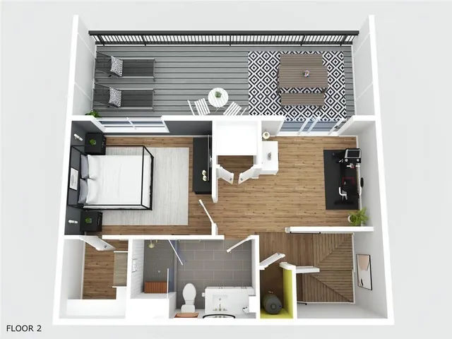 $565,000 | 22 Airline Street Southeast, Unit PH403, Atlanta, GA 30312