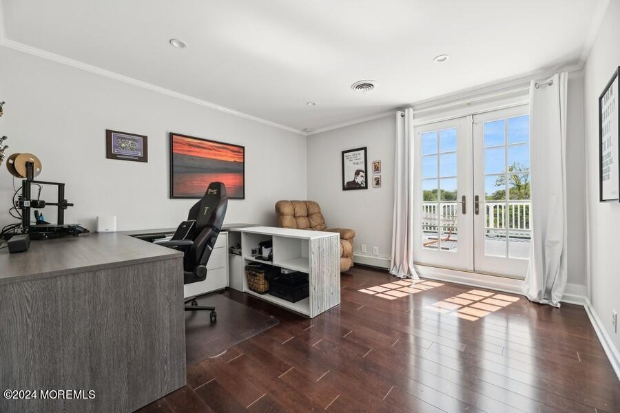107 Rumson Road Rumson, NJ 07760 - Photo 24 of 46 a view of a workspace with furniture and a window
