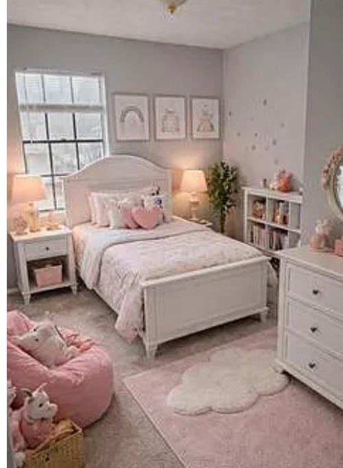 2305 Pine Tree Trail Atlanta, GA 30349 - Photo 5 of 12 a bedroom with a bed and a window