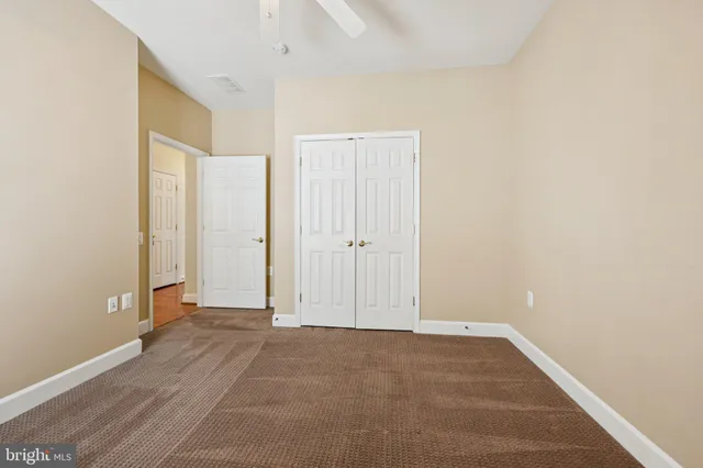 a view of room with walk in closet