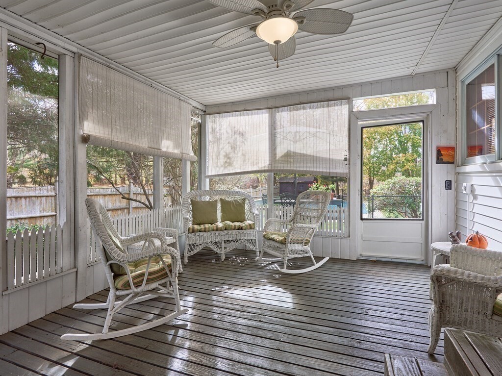 71 Old Common Road Lancaster, MA 01523 - Photo 22 of 39 a view of a dining room with furniture window and outside view