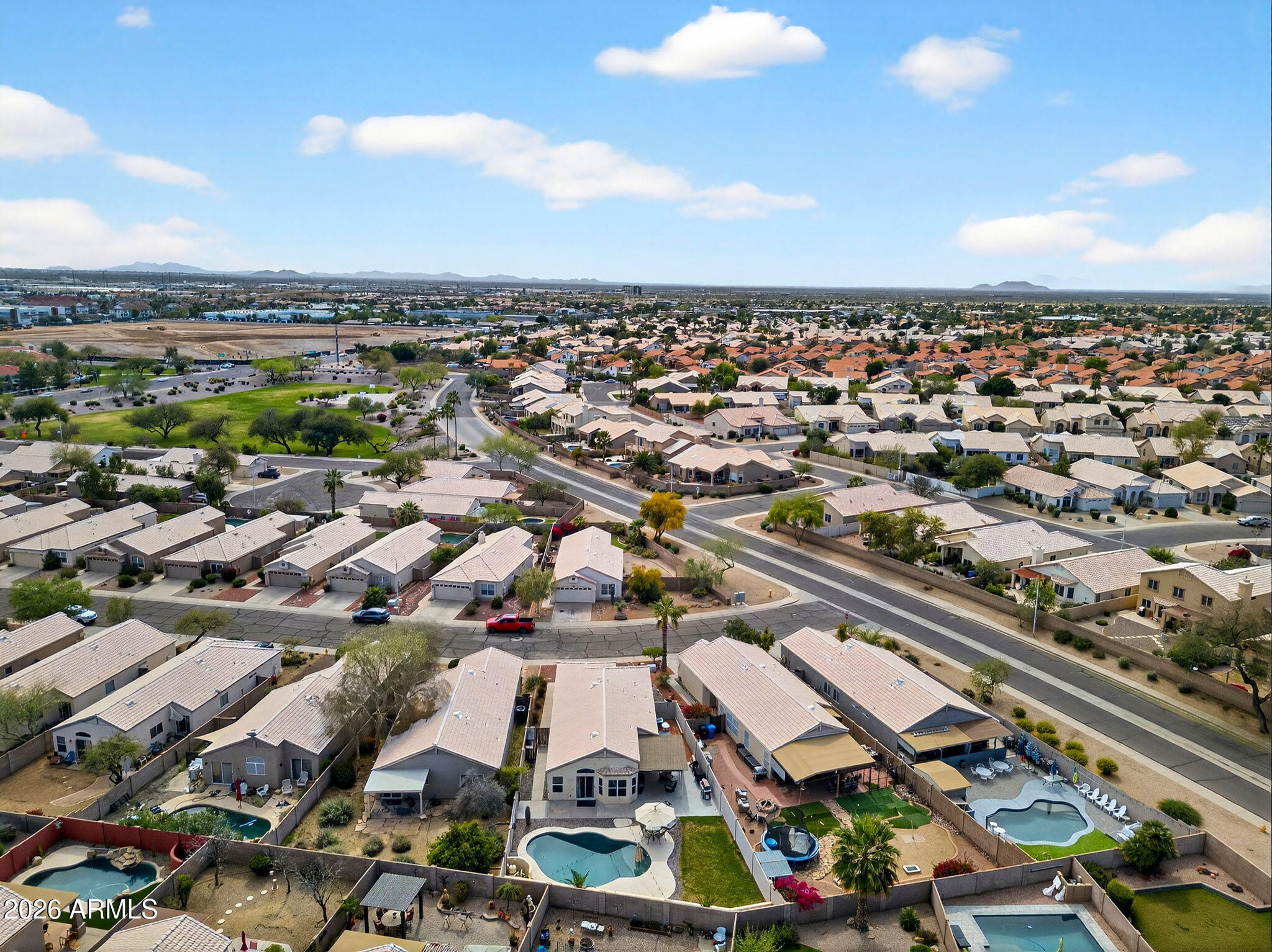 4630 East Dry Creek Road Phoenix, AZ 85044 - Photo 55 of 60 an aerial view of a city
