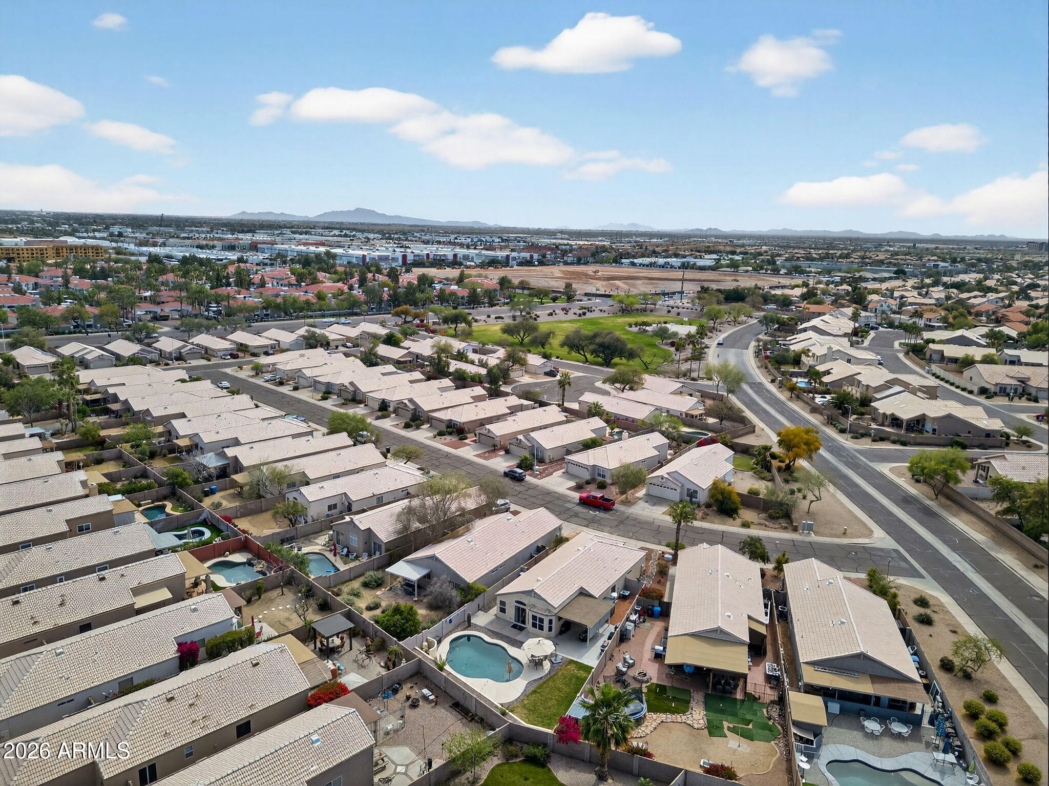 4630 East Dry Creek Road Phoenix, AZ 85044 - Photo 57 of 60 an aerial view of a city