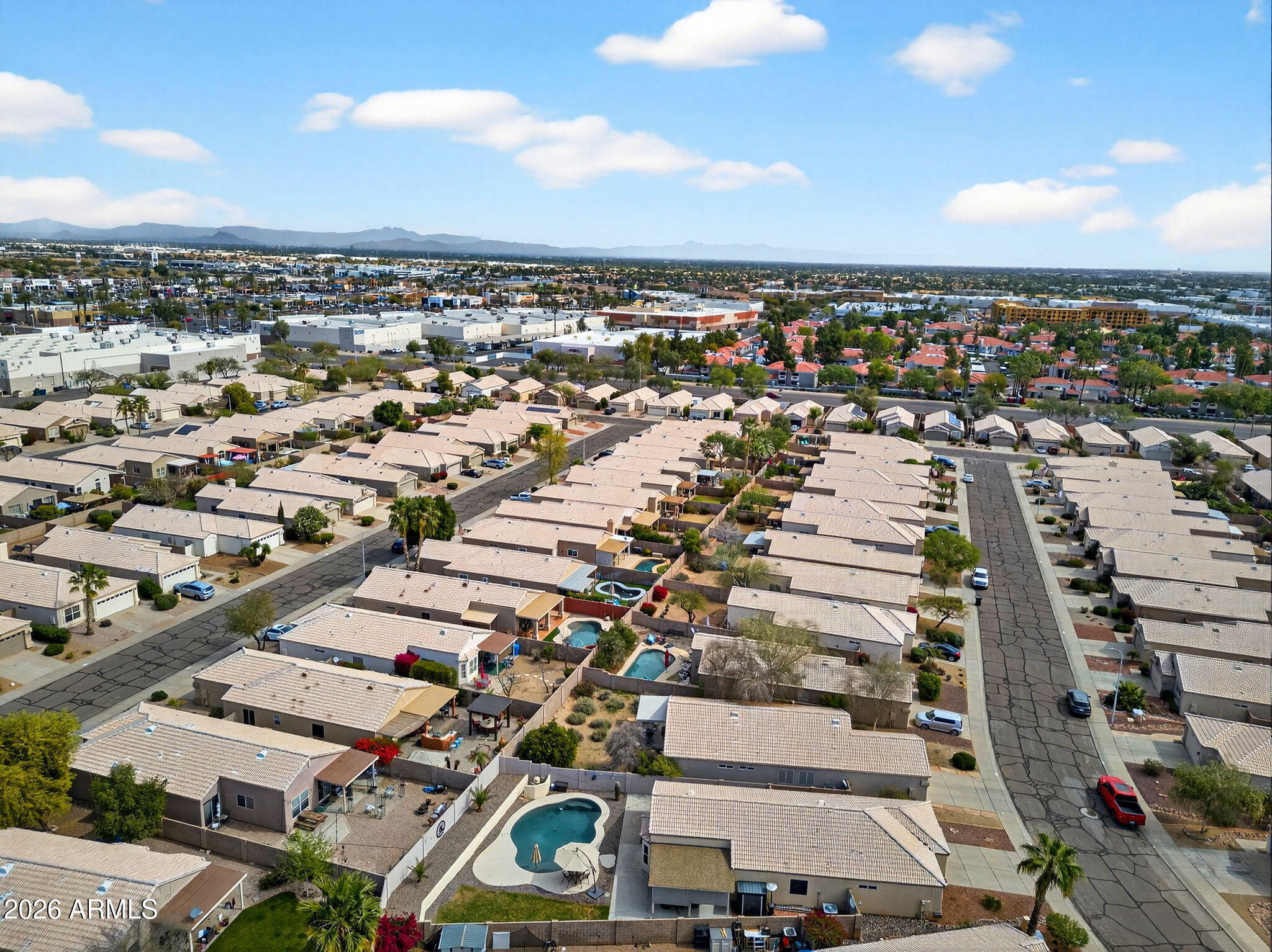 4630 East Dry Creek Road Phoenix, AZ 85044 - Photo 58 of 60 an aerial view of a city