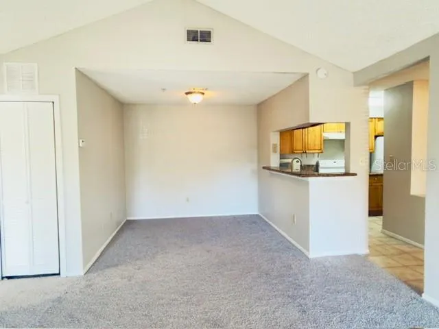 a view of a kitchen with an oven
