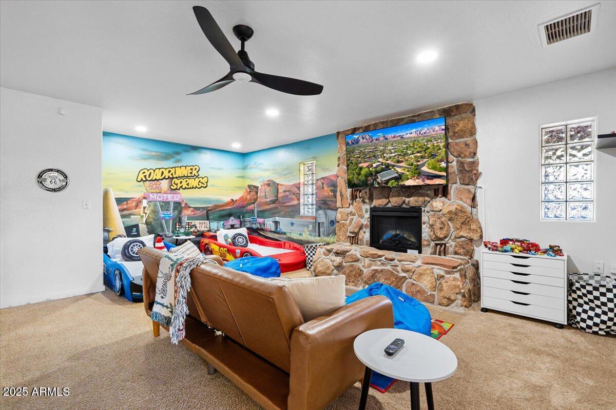 2305 Road Runner Road Sedona, AZ 86336 - Photo 35 of 60 Entertainment Room