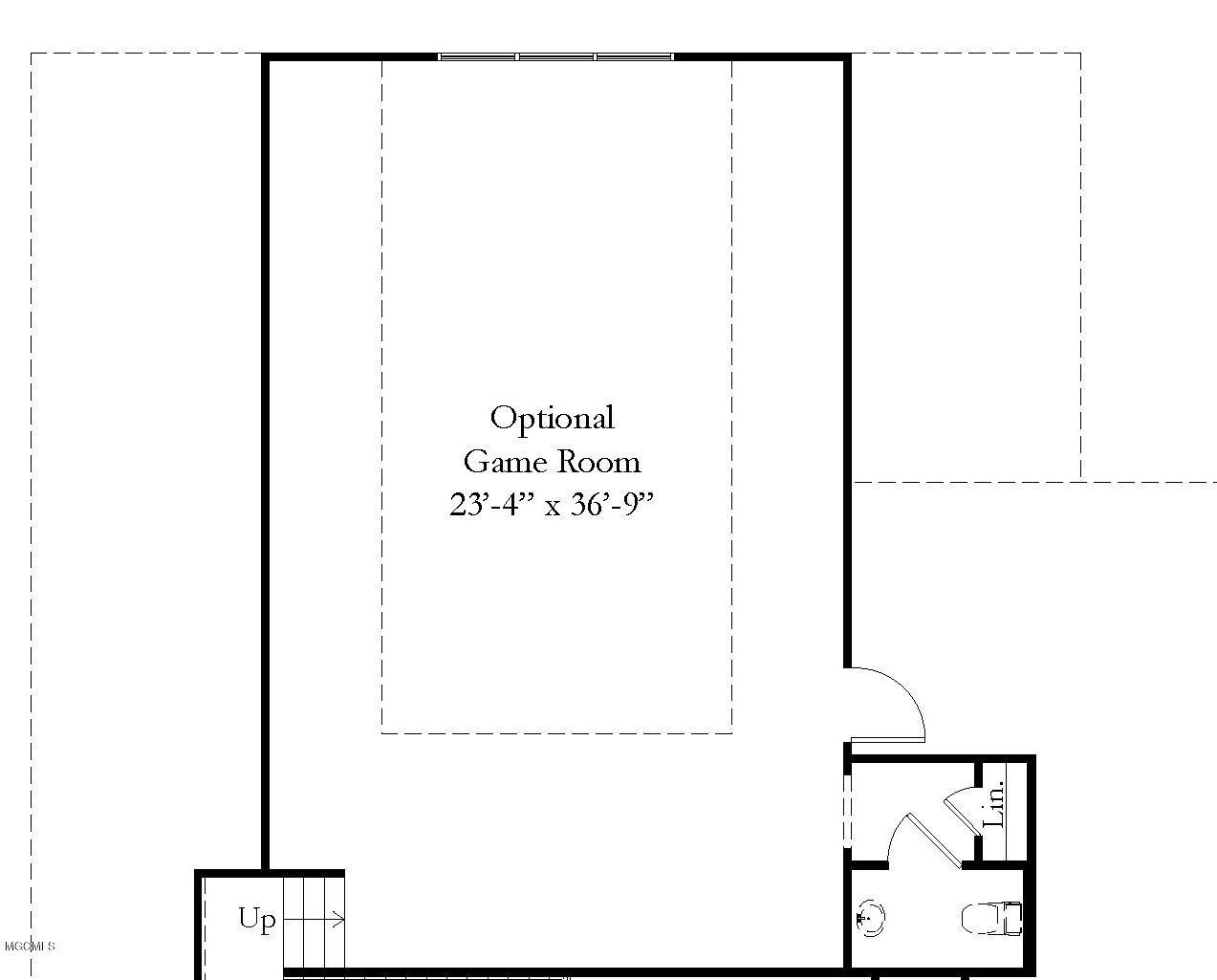 2992 Rue Dominique Biloxi, MS 39532 - Photo 4 of 39 Cale_Half Bath Large Room