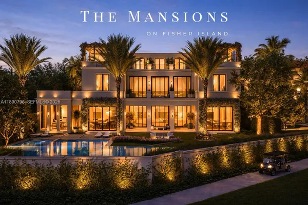 $57,000,000 | 1007 Fisher Island Drive, Miami Beach, FL 33109