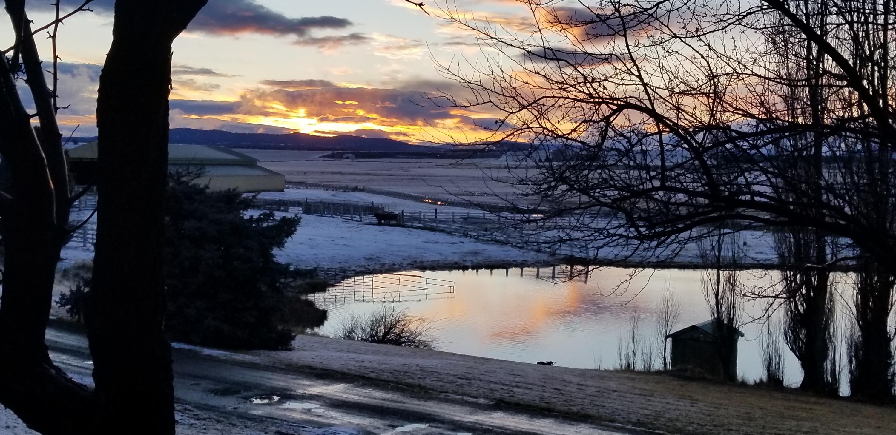 44220 Highway 140 Beatty, OR 97621 - Photo 100 of 101 winter sunset