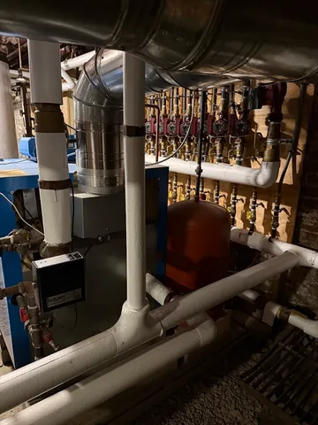 a view of storage and utility room