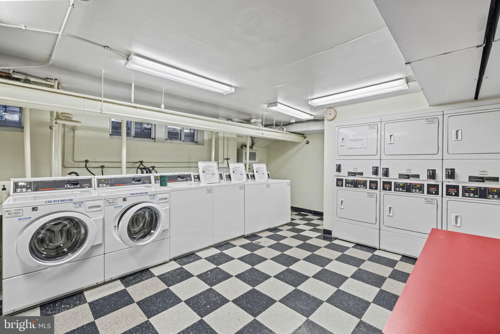 1954 Columbia Road Northwest, Unit 211 Washington, DC 20009 - Photo 20 of 23 Communal laundry but w/d can be added to the unit