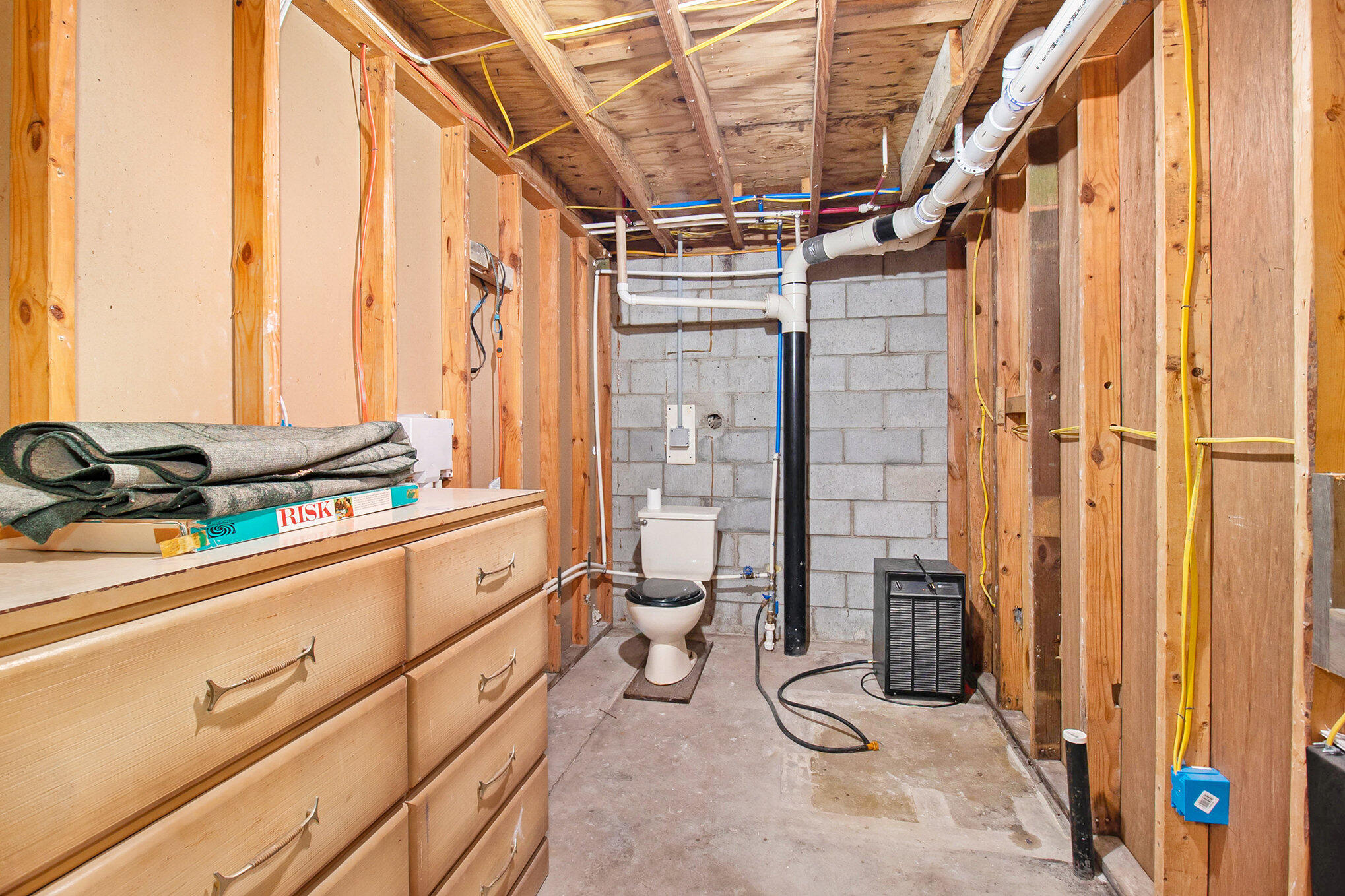 8727 South Hayes Road Baldwin, MI 49304 - Photo 21 of 33 Basement Level Bathroom Area
