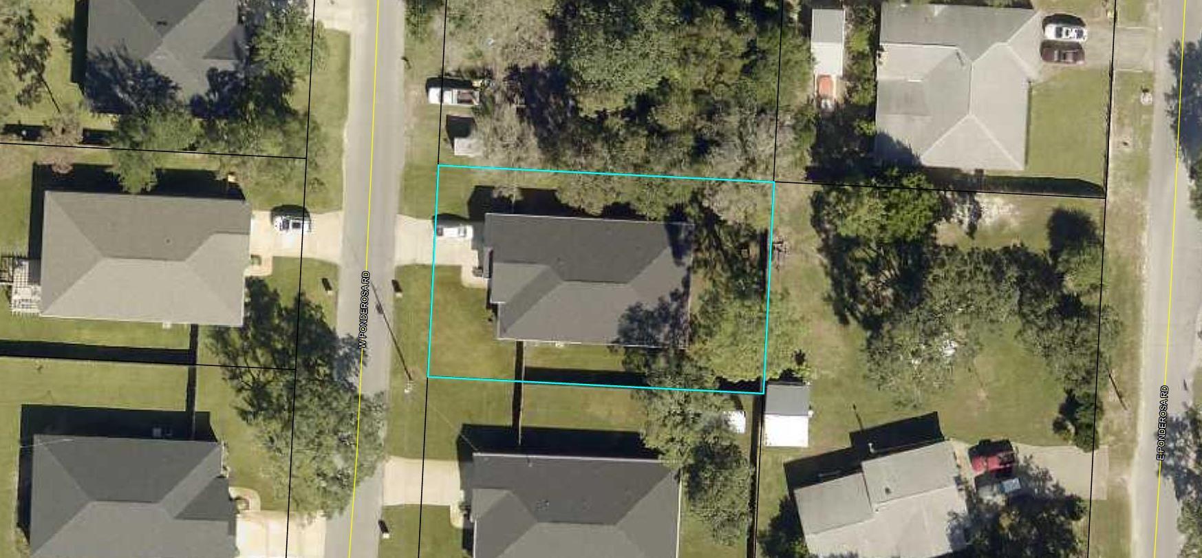1504 West Ponderosa Road Fort Walton Beach, FL 32547 - Photo 51 of 51 aerial view of a house