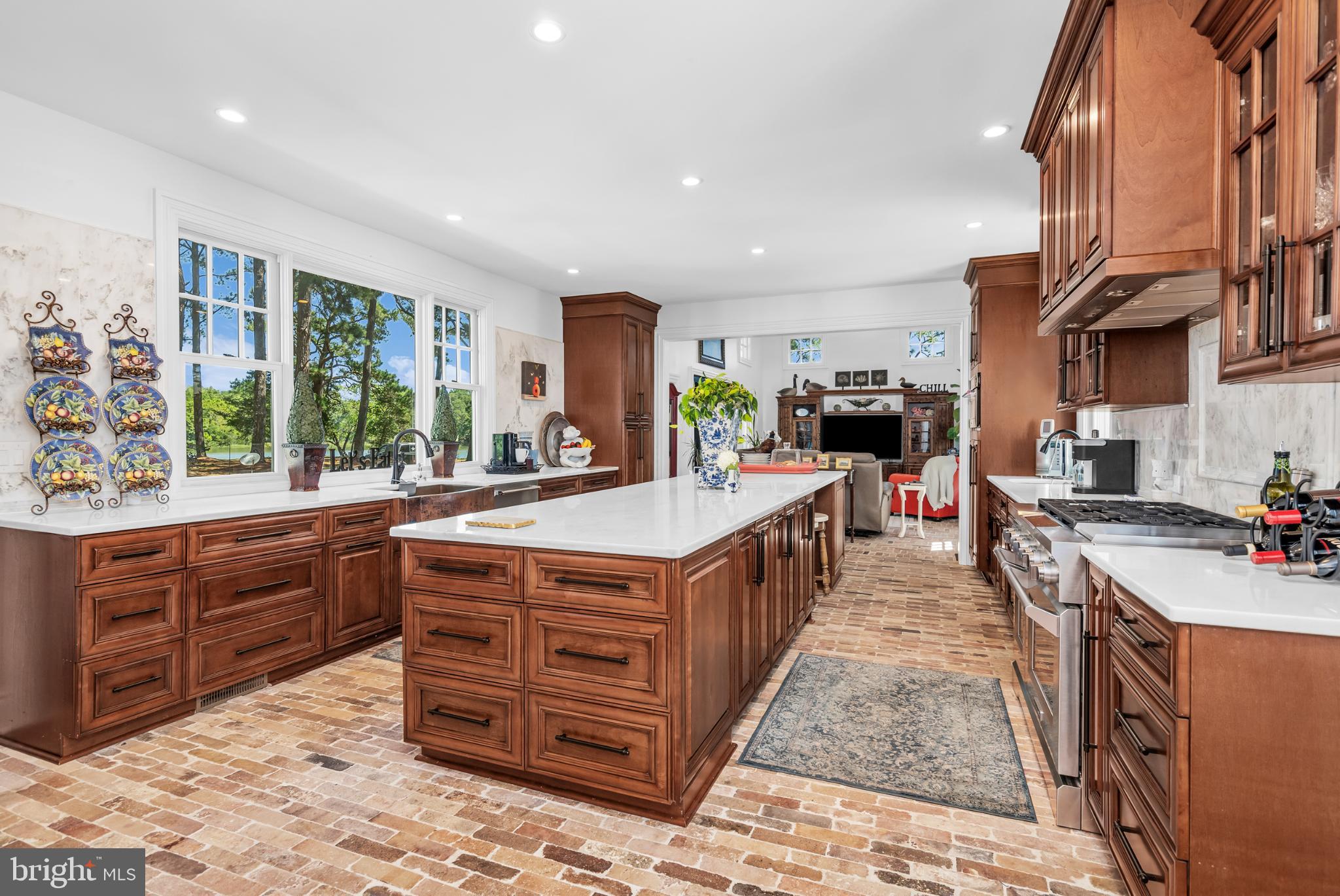 20031 Oakland Farm Road Cape Charles, VA 23310 - Photo 23 of 98 Spacious kitchen with maple wood cabinetry.