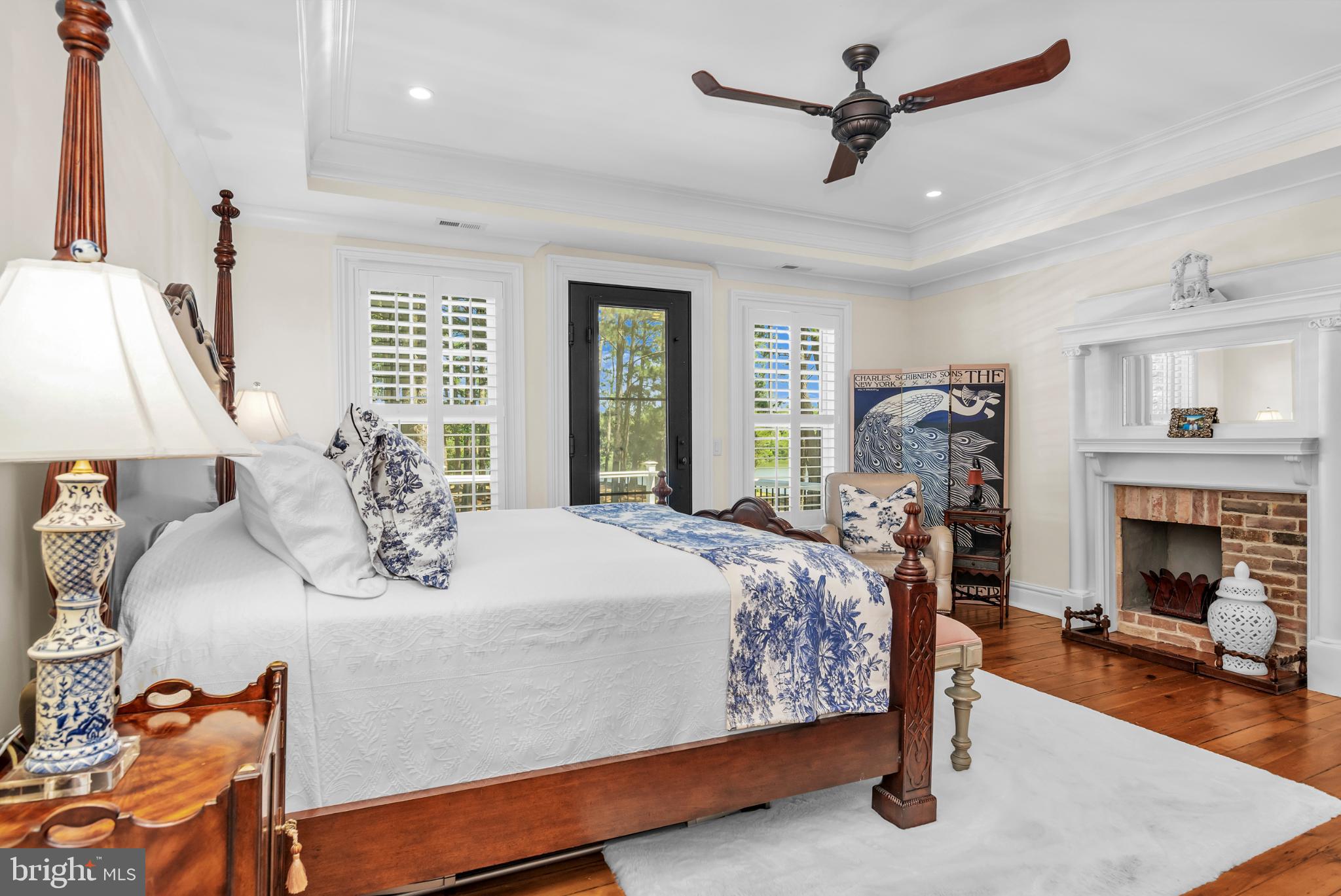 20031 Oakland Farm Road Cape Charles, VA 23310 - Photo 37 of 98 Primary bedroom with natural light, balcony access