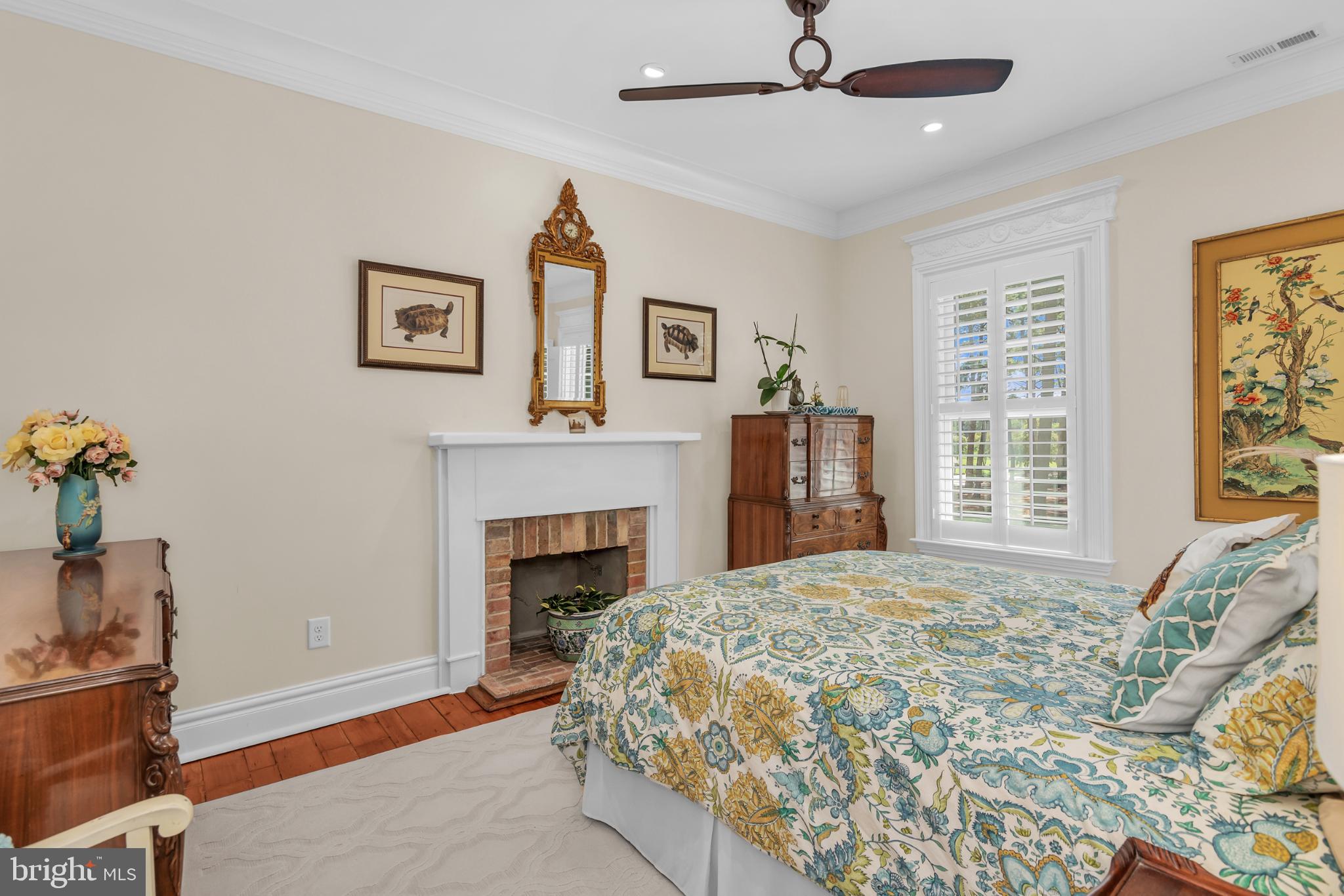 20031 Oakland Farm Road Cape Charles, VA 23310 - Photo 44 of 98 Charming bedroom 2 with gas fireplace