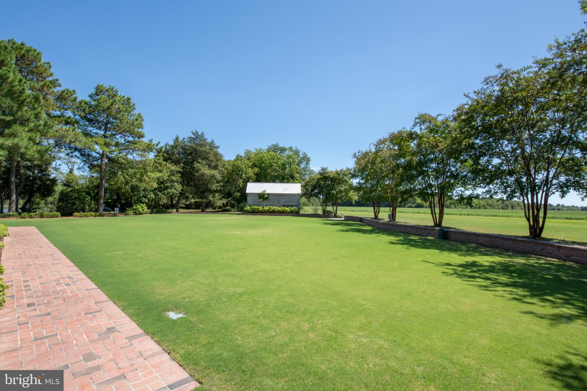 20031 Oakland Farm Road Cape Charles, VA 23310 - Photo 86 of 98 Spacious green lawn under a clear blue sky.