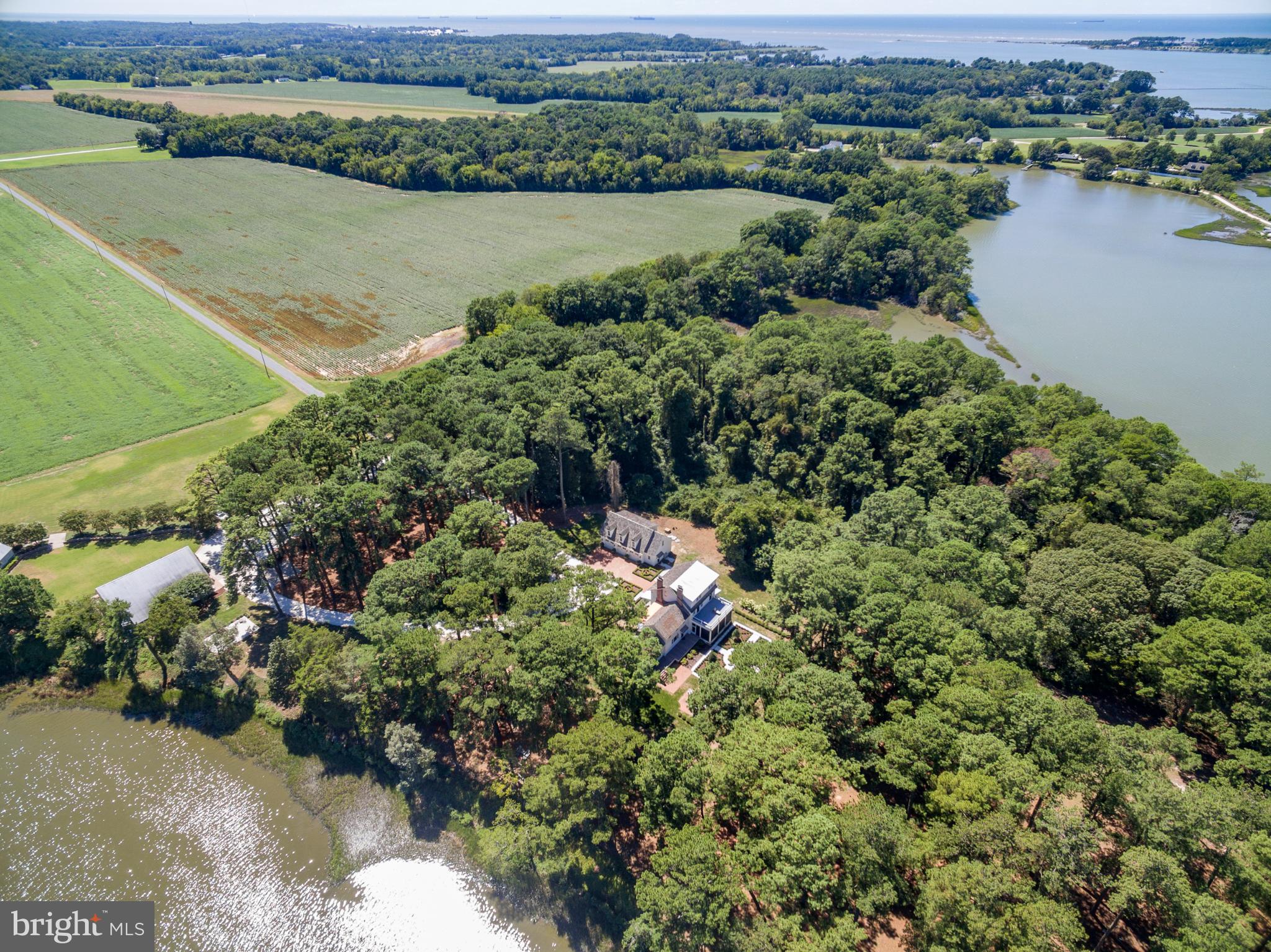 20031 Oakland Farm Road Cape Charles, VA 23310 - Photo 95 of 98 Serene waterfront retreat amidst lush greenery.