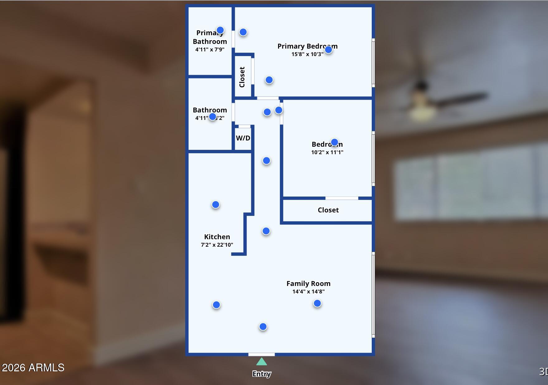 424 West Brown Road, Unit 225 Mesa, AZ 85201 - Photo 29 of 29 Floor Plan