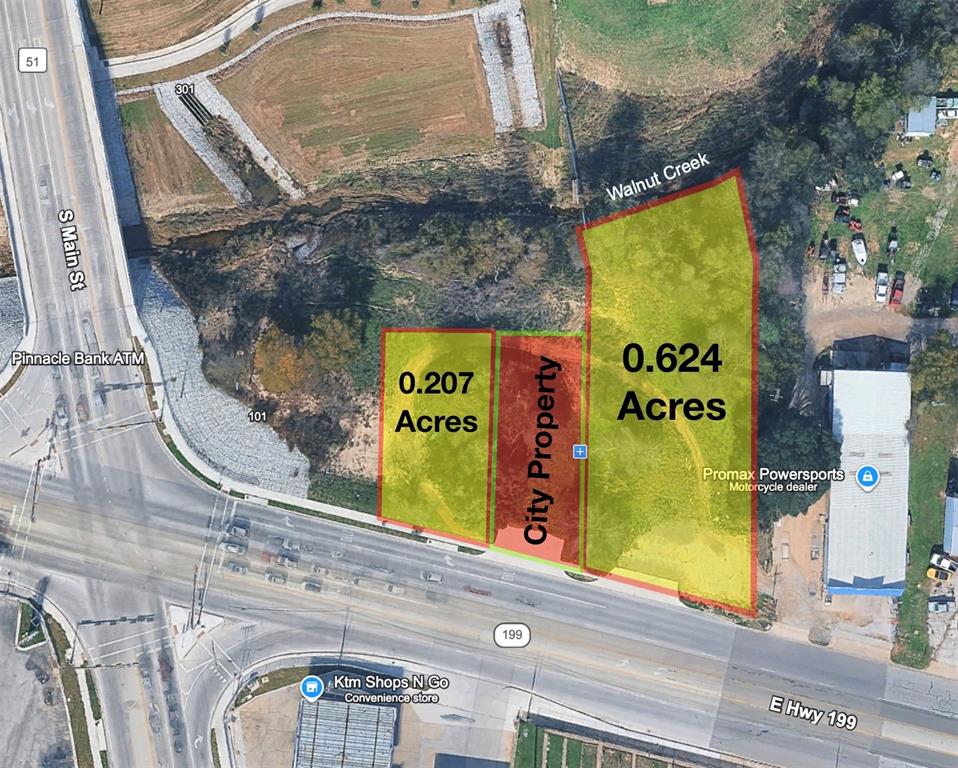 Aerial Property Map. Illustrating property boundaries and acreage with surrounding features