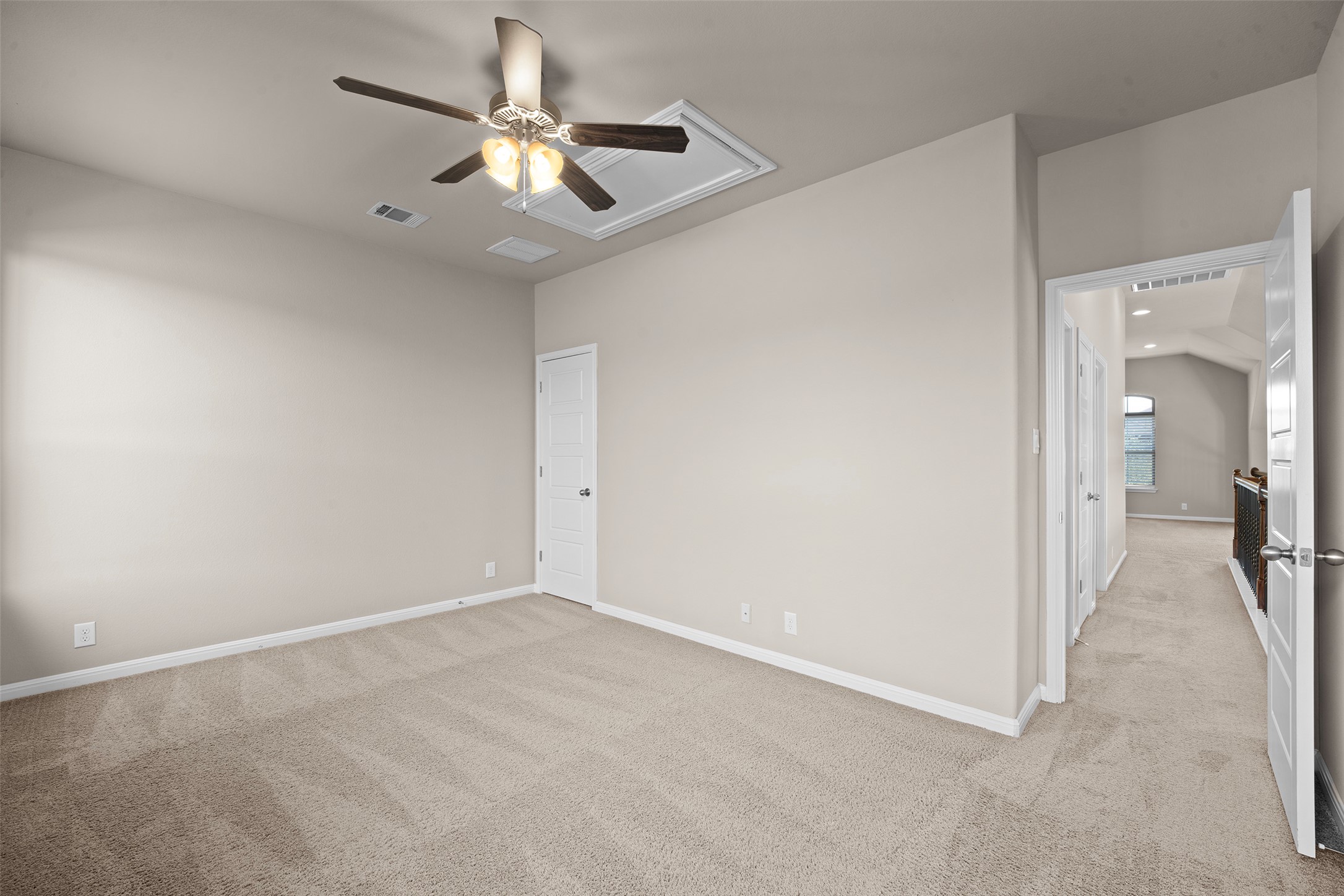 7233 Menchaca Road, Unit 2 Austin, TX 78745 - Photo 24 of 34 a view of a livingroom with a ceiling fan