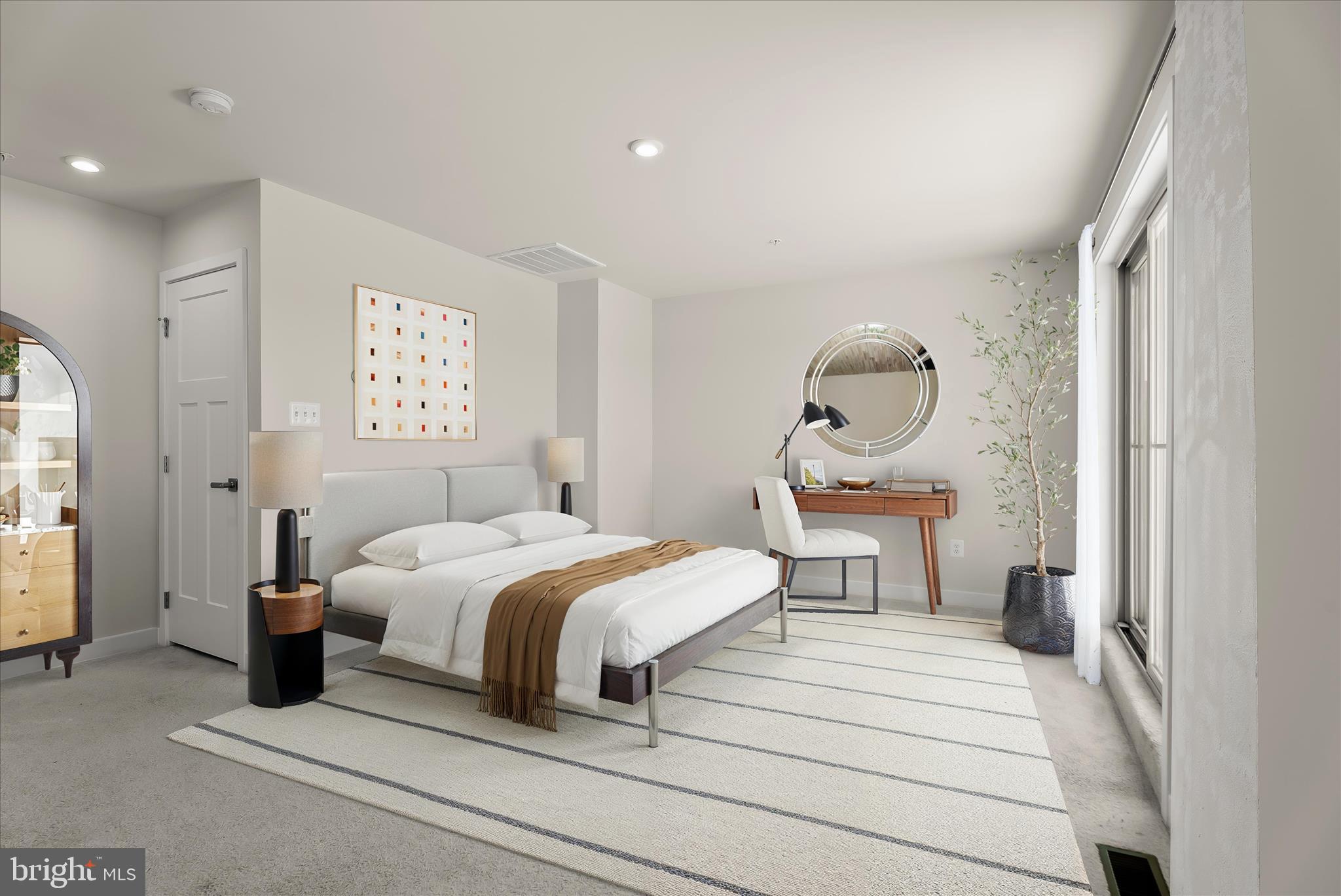 6072 Fallfish Court New Market, MD 21774 - Photo 6 of 78 a bedroom with a bed wooden floor and painting on the wall