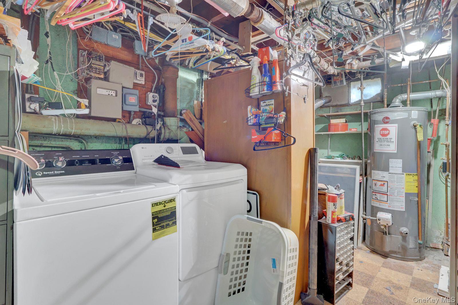 451 North Grove Street Valley Stream, NY 11580 - Photo 34 of 38 a utility room with dryer and washer