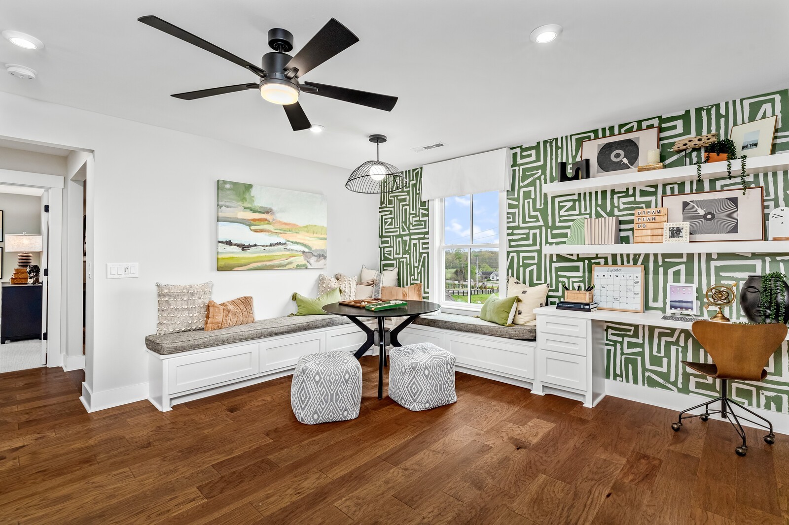 4740 Ash Hill Road Spring Hill, TN 37174 - Photo 41 of 82 a living room with furniture and a large window