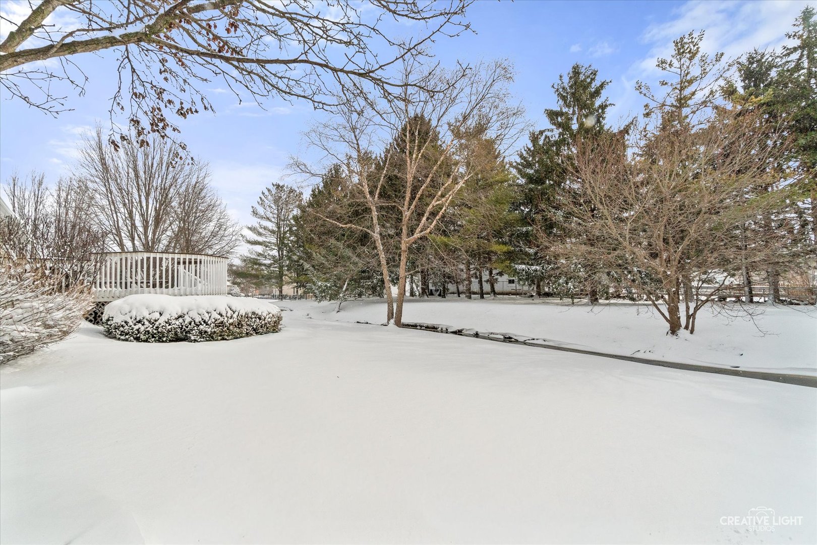 3160 Covered Bridge Lane DeKalb, IL 60115 - Photo 27 of 28 a view of yard covered with snow in front of house