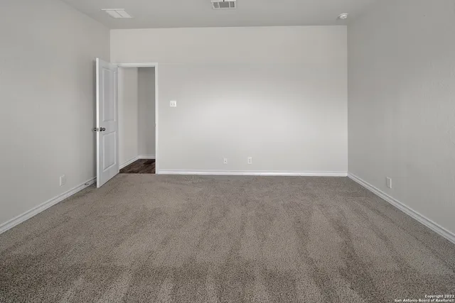 a view of empty room